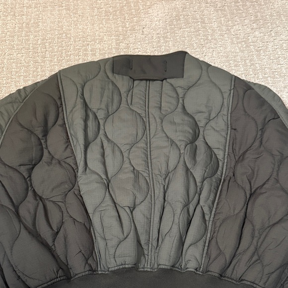 Zara Quilted Green Jacket - Picture 7 of 7